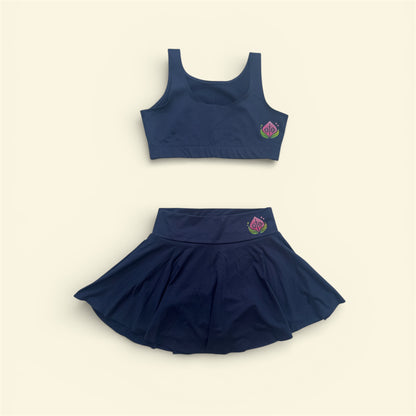 The Skirt Set — Navy