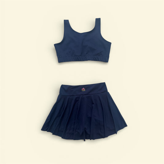 The Skirt Set — Navy