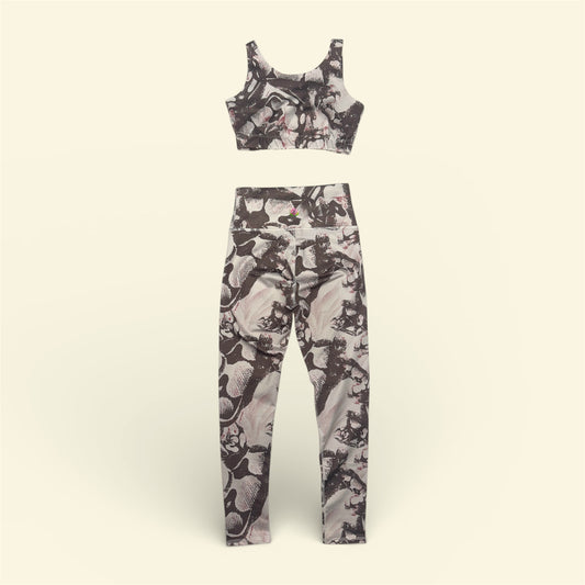 The Essential Set — Brown Abstract