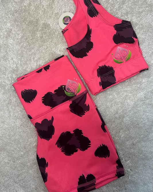Set Deportivo Pink Power – Short + Top