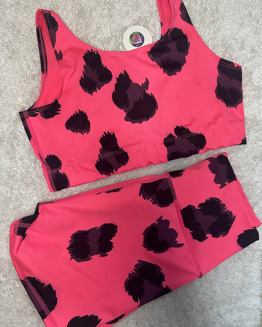 Set Deportivo Pink Power – Short + Top