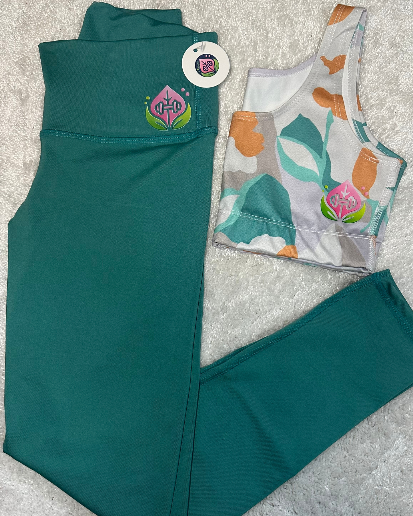 💚 Set Deportivo Verde Esmeralda – Estilo, Comodidad y Rendimiento